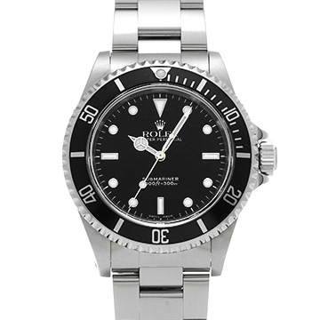 ロレックス サブマリーナ 14060 ブラック メンズ 時計 【中古】【wristwatch】
