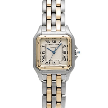 カルティエ パンテール MM W25028B6 アイボリー ユニセックス 時計 【中古】【wristwatch】