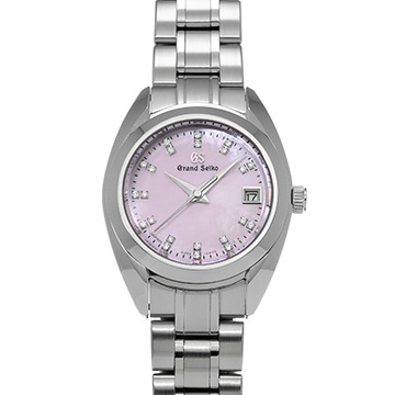 グランドセイコー ヘリテージコレクション クォーツ STGF277 ピンクシェル レディース 時計 【中古】【wristwatch】