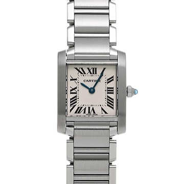 カルティエ タンクフランセーズ SM　 W51008Q3 シルバー レディース 時計 【中古】【wristwatch】