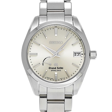 グランドセイコー スプリングドライブ マスターショップ限定 SBGA083 シルバー メンズ 時計 【中古】【wristwatch】