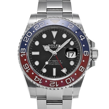 ロレックス GMTマスター II 126710BLRO ブラック メンズ 時計 【中古】【wristwatch】