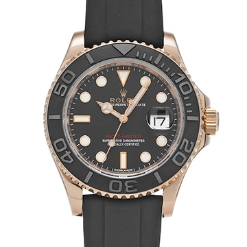 ロレックス ヨットマスター 40 116655 ブラック メンズ 時計 【中古】【wristwatch】