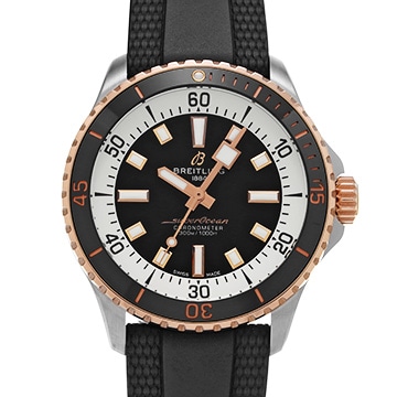 ブライトリング スーパーオーシャン オートマチック 42 U17375211B1S1 ブラック メンズ 時計 【中古】【wristwatch】