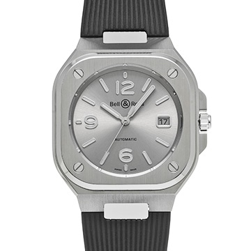 ベル＆ロス BR05 グレースチール BR05A-GR-ST/SRB グレー メンズ 時計 【中古】【wristwatch】