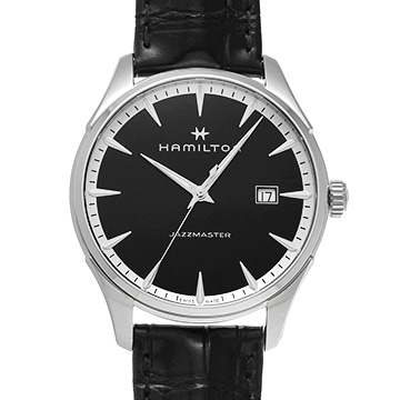 ハミルトン ジャズマスター H32451731 ブラック メンズ 時計 【中古】【wristwatch】