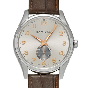 ハミルトン ジャズマスター シンライン スモールセコンド H38411580 グレー メンズ 時計 【中古】【wristwatch】