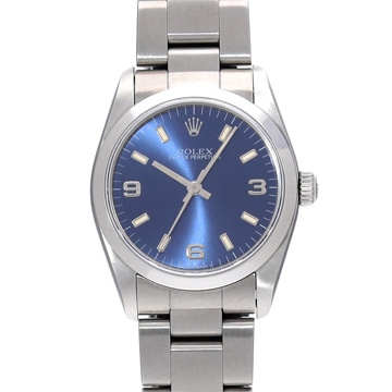 ロレックス オイスターパーペチュアル 67480 ブルー ユニセックス 時計 【中古】【wristwatch】