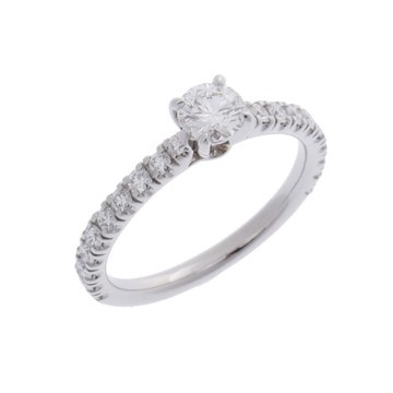 カルティエ エタンセルドゥ リング #47 シルバー CRN4778547 Pt950プラチナ レディース ジュエリー 【中古】【jewelry】