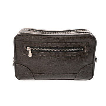 ルイ ヴィトン タイガ パヴェル グリズリ M31148 レザー メンズ バッグ 【中古】【bag】