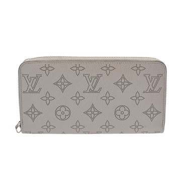 ルイ ヴィトン モノグラムマヒナ ジッピーウォレット グリズリ M80936 レザー レディース 財布 【中古】【purse】