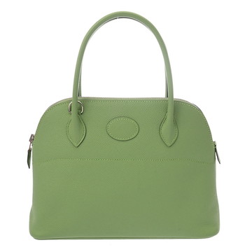 エルメス ボリード 27 ヴェールクリケット ヴォーエプソン レディース バッグ 【中古】【bag】