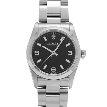 ロレックス オイスターパーペチュアル 67480 ブラック ユニセックス 時計 【中古】【wristwatch】