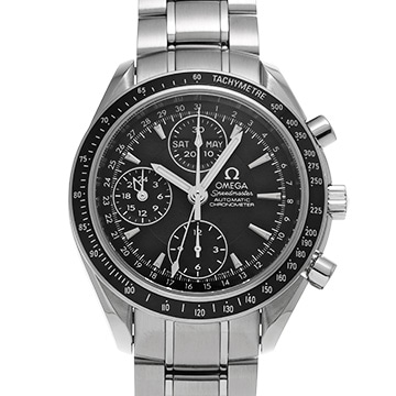 オメガ スピードマスター トリプルカレンダー 3220.5 ブラック メンズ 時計 【中古】【wristwatch】