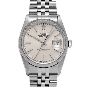 ロレックス デイトジャスト 16234 シルバー メンズ 時計 【中古】【wristwatch】