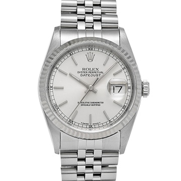 ロレックス デイトジャスト 16234 シルバー メンズ 時計 【中古】【wristwatch】