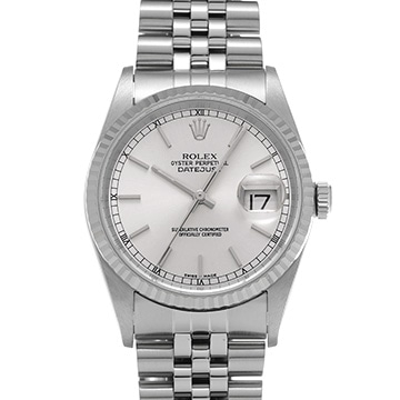 ロレックス デイトジャスト 16234 シルバー メンズ 時計 【中古】【wristwatch】