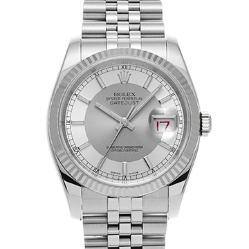 ロレックス デイトジャスト 116234 シルバー メンズ 時計 【中古】【wristwatch】