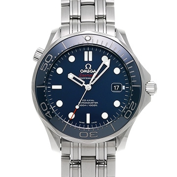 オメガ シーマスター ダイバー300 コーアクシャル 212.30.41.20.03.001 ブルー メンズ 時計 【中古】【wristwatch】