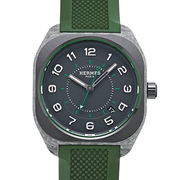 エルメス H08  W402991WW00 グレー メンズ 時計 【中古】【wristwatch】