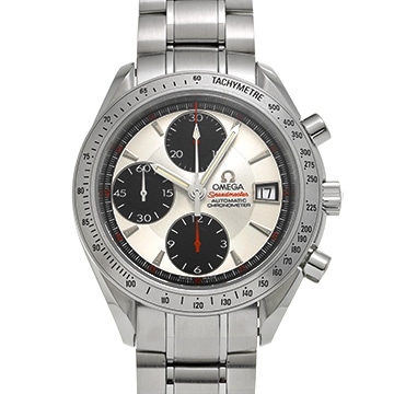 オメガ スピードマスター デイト 3211.31 ホワイト/ブラック メンズ 時計 【中古】【wristwatch】
