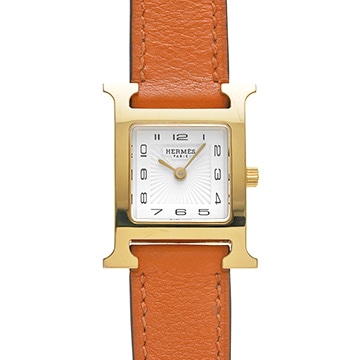 エルメス Hウォッチ HH1.201 ホワイト レディース 時計 【中古】【wristwatch】