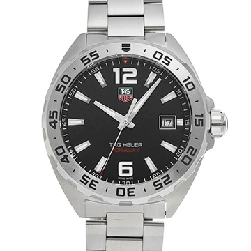 タグ ホイヤー フォーミュラ1 クォーツ WAZ1112.BA0875 ブラック メンズ 時計 【中古】【wristwatch】