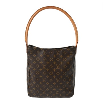 ルイ ヴィトン モノグラム ルーピング GM ブラウン M51145 モノグラムキャンバス レディース バッグ 【中古】【bag】