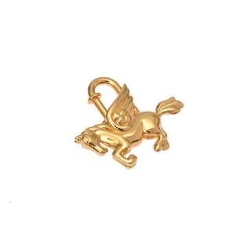エルメス カデナ ペガサス 1993年限定 ゴールド メタル ユニセックス 【中古】【other】