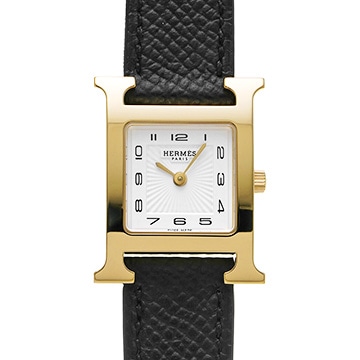 エルメス Hウォッチ HH1.201e ホワイト レディース 時計 【中古】【wristwatch】