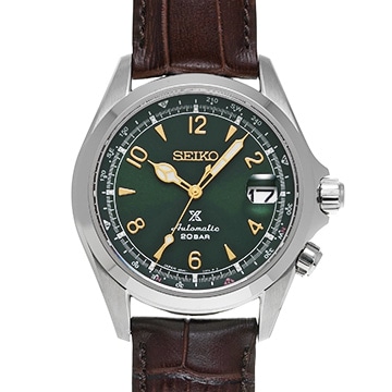 セイコー プロスペックス アルピニスト SBDC091 グリーン メンズ 時計 【中古】【wristwatch】