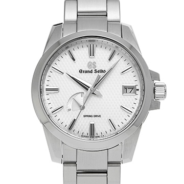 グランドセイコー ヘリテージコレクション スプリングドライブ SBGA225 ホワイト メンズ 時計 【中古】【wristwatch】