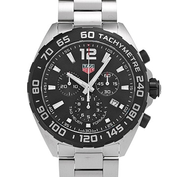 タグ ホイヤー フォーミュラ1 クォーツ クロノグラフ CAZ1010.BA0842 ブラック メンズ 時計 【中古】【wristwatch】