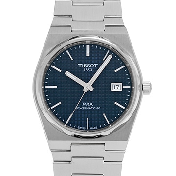 ティソ PRX パワーマティック 80 T137.407.11.041.00 ブルー メンズ 時計 【中古】【wristwatch】