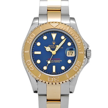 ロレックス ヨットマスター ボーイズ 68623 ブルー ユニセックス 時計 【中古】【wristwatch】