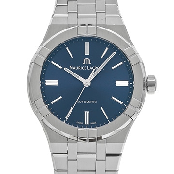 モーリス ラクロア アイコン オートマティック 42mm クラブジャパン エディション AI6008-SS00F-437-A ブルー メンズ 時計 【中古】【wristwatch】