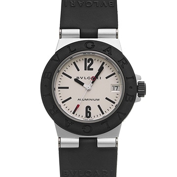 ブルガリ アルミニウム AL32TA シルバー ユニセックス 時計 【中古】【wristwatch】