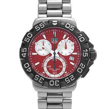 タグ ホイヤー フォーミュラ1 CAH1112.BA0850 レッド メンズ 時計 【中古】【wristwatch】