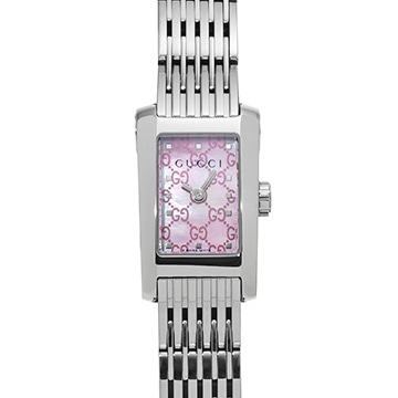グッチ Gメトロ YA086512 ピンクシェル レディース 時計 【中古】【wristwatch】