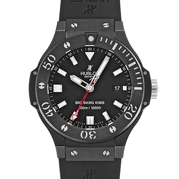 ウブロ ビッグバン キング ブラックマジック 312.CM.1120.RX ブラック メンズ 時計 【中古】【wristwatch】