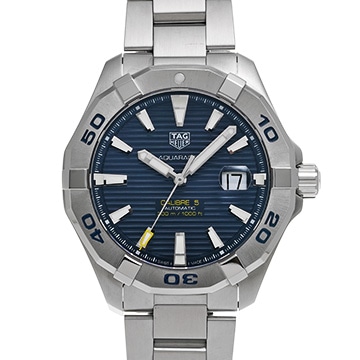 タグ ホイヤー アクアレーサー キャリバー5 WAY2012.BA0927 ブルー メンズ 時計 【中古】【wristwatch】