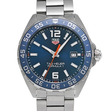 タグ ホイヤー フォーミュラ1 クォーツ WAZ1010.BA0842 ブルー メンズ 時計 【中古】【wristwatch】