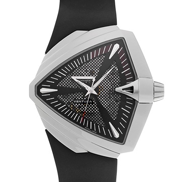 ハミルトン ベンチュラ XXL H24655331 ブラック メンズ 時計 【中古】【wristwatch】