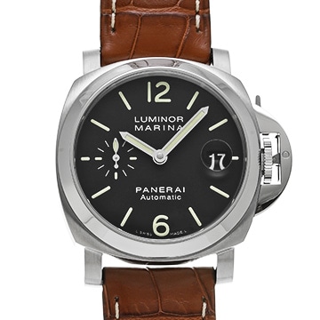 パネライ ルミノールマリーナ PAM00048 ブラック メンズ 時計 【中古】【wristwatch】