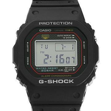 カシオ 初代G-SHOCK　復刻モデル DW-5000R-1AJF ブラック メンズ 時計 【中古】【wristwatch】