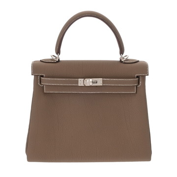 エルメス ケリー 25 内縫い エトゥーブ トゴ レディース バッグ 【未使用】【bag】