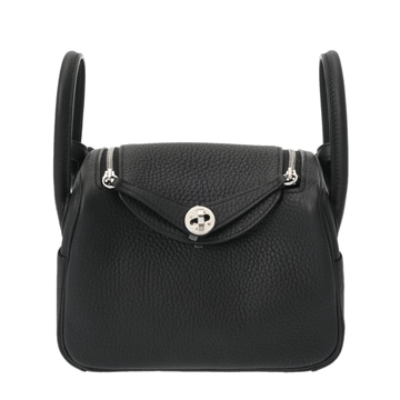 エルメス リンディ ミニ 2 ブラック トリヨンクレマンス レディース バッグ 【未使用】【bag】