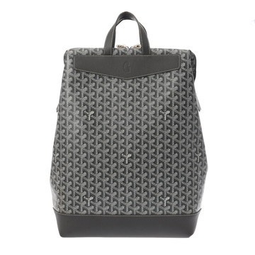 ゴヤール シザルパンバックパック ヘリンボーン グレー CISALPMMLTY51CL51P ゴヤールディンキャンバス/シュヴロッシュカーフ メンズ バッグ 【未使用】【bag】