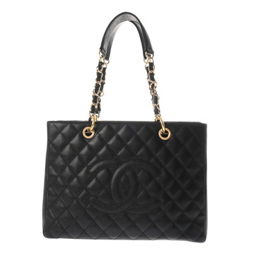 シャネル マトラッセ GST ブラック A50995 キャビアスキン レディース バッグ 【中古】【bag】