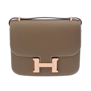 エルメス コンスタンス3 18 ミロワール エトゥープ ヴォーエプソン レディース バッグ 【未使用】【bag】